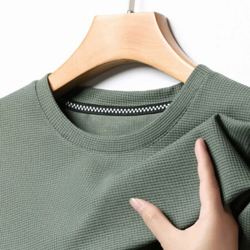 camisa e camiseta de seda gelada masculina para homens loja oron store